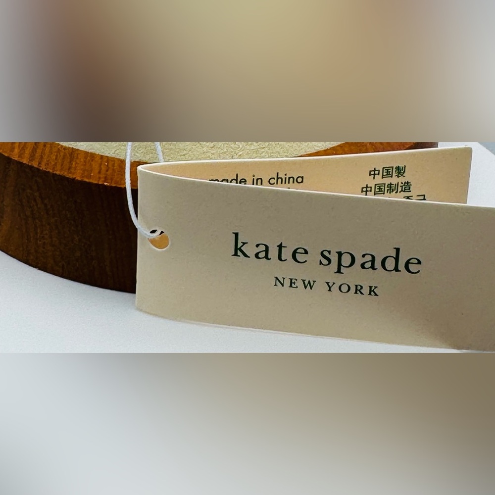 KATE SPADE Gold and Pearl Heart Charm Bracelet NEW - Picture 5 of 6